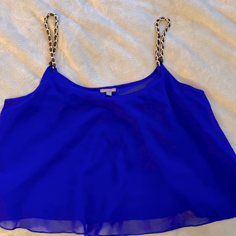 Electric Blue Summer Top!